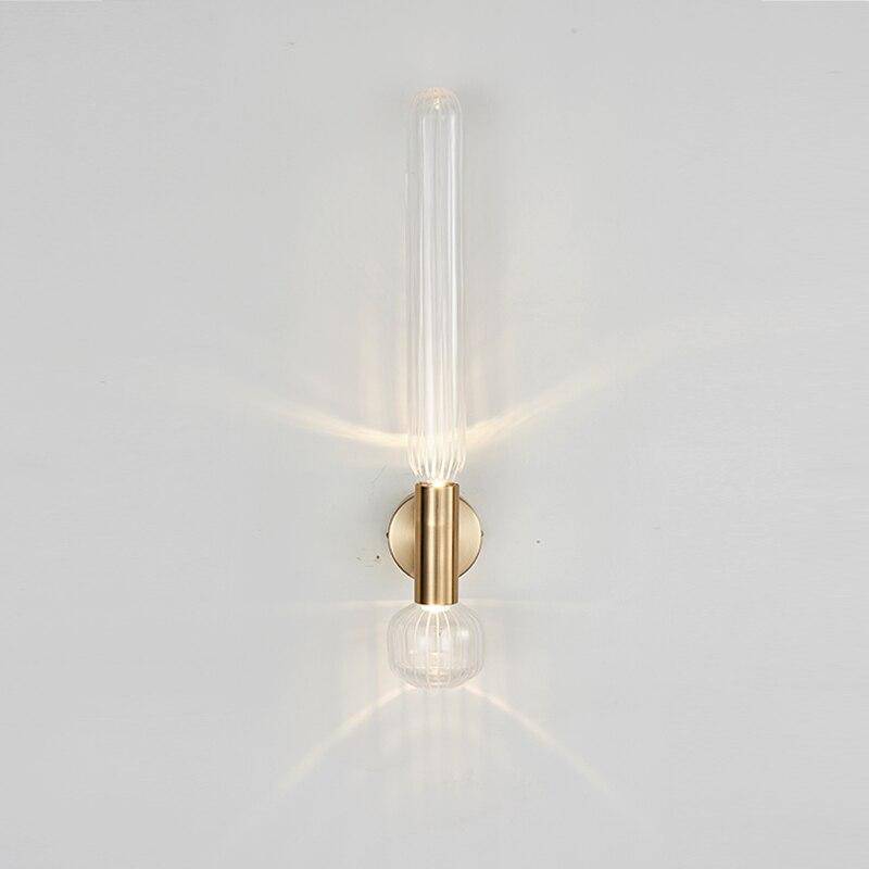 Applique murale design LED en verre allongé Luxury - vue 4 sur 5