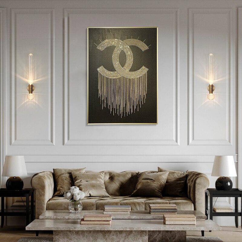 Applique murale design LED en verre allongé Luxury - vue 2 sur 5