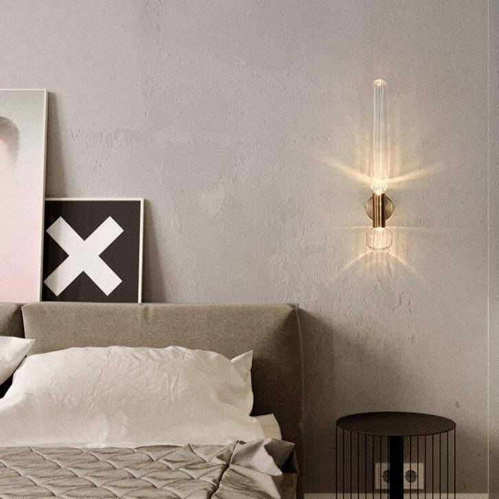 Applique murale design LED en verre allongé Luxury - vue 3 sur 5
