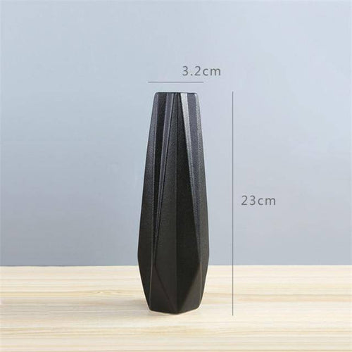 Vase géométrique en céramique style Wedding - vue 6 sur 10