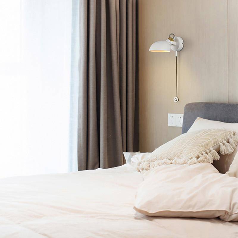 Applique design à LED coloré avec abat-jour orientable et interrupteur - vue 3 sur 9