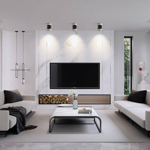 Spot arrondi LED avec rotation 360° - vue 3 sur 6