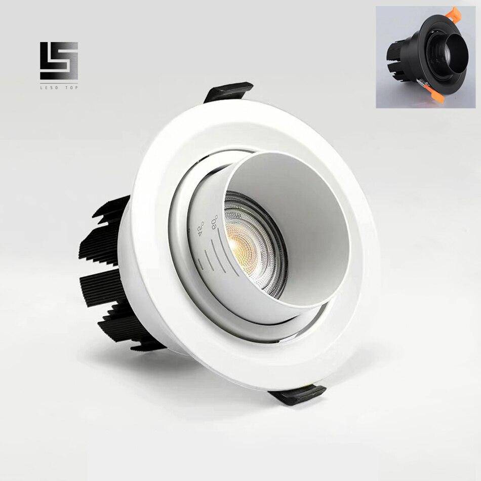 Spot encastré rond LED orientable style Loft - vue 4 sur 6