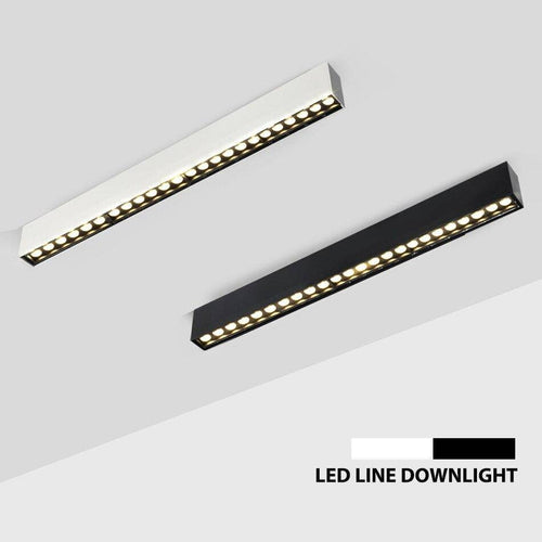 Spot moderne à LED linéaire en aluminium - vue 4 sur 5