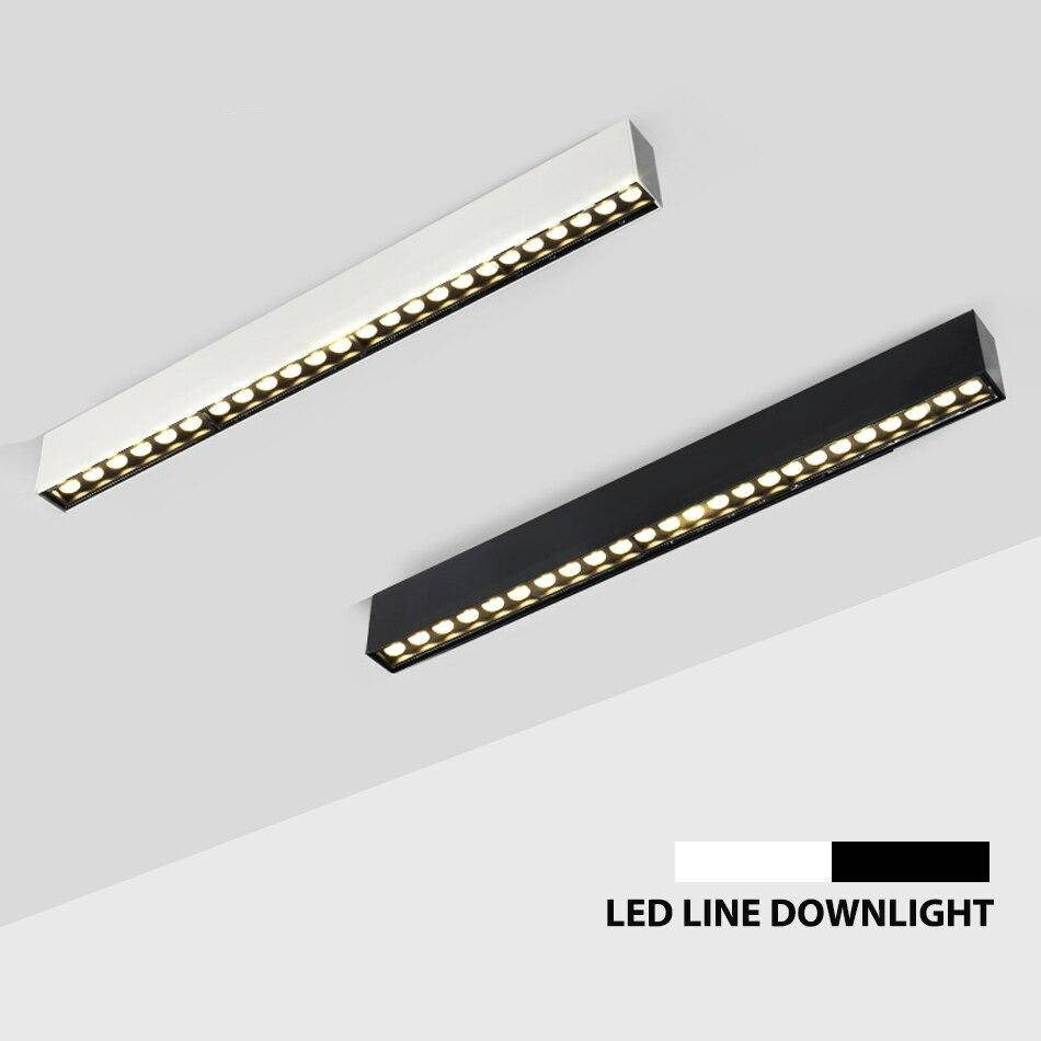 Spot moderne à LED linéaire en aluminium - vue 3 sur 5