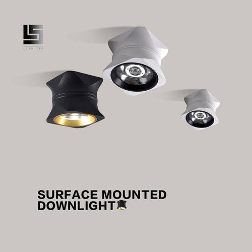 Spot moderne LED surface Loft - vue 5 sur 7