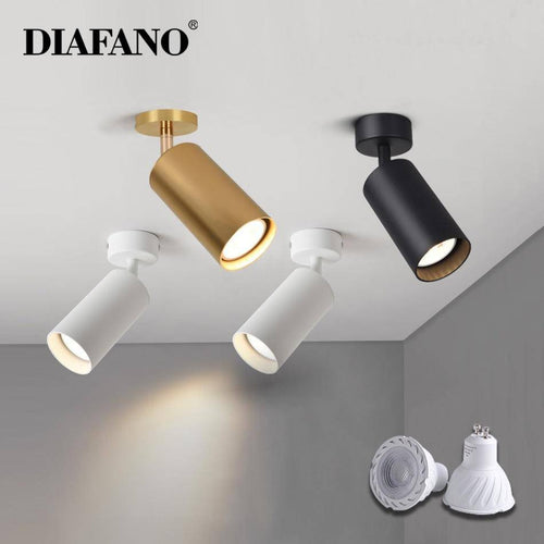 Spot design LED cylindre en aluminium - vue 5 sur 7