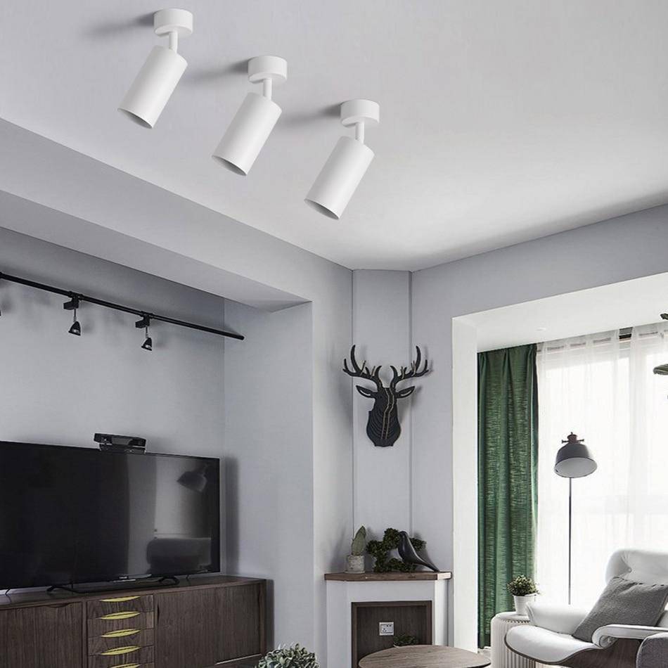 Spot design LED cylindre en aluminium - vue 2 sur 7