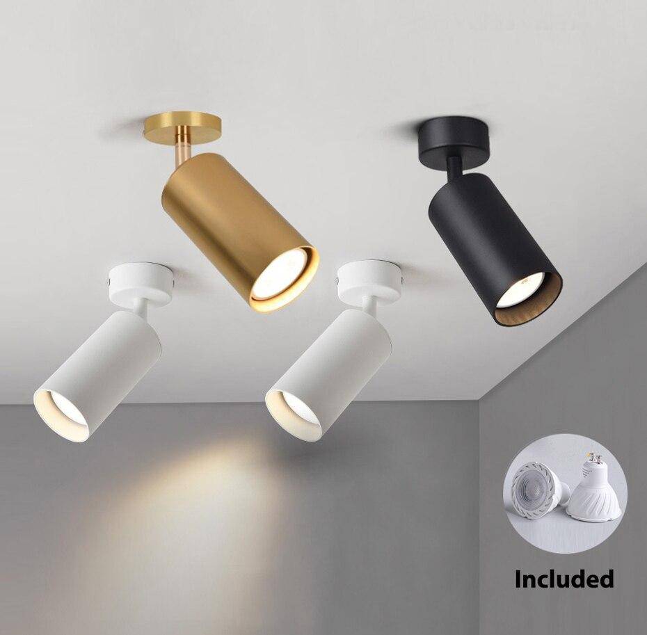 Spot design LED cylindre en aluminium - vue 7 sur 7