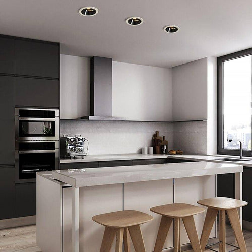 Spot encastrable moderne LED rond de plusieurs couleurs - vue 3 sur 7
