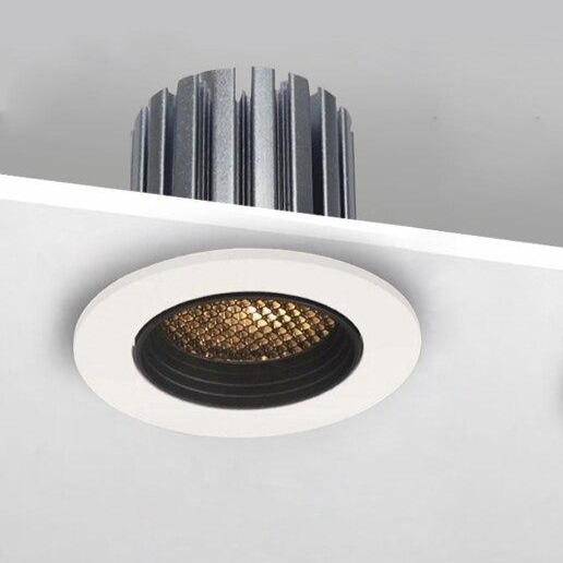Spot encastré moderne LED rond blanc - vue 2 sur 10