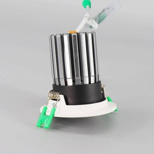Spot encastré moderne LED rond blanc - vue 10 sur 10