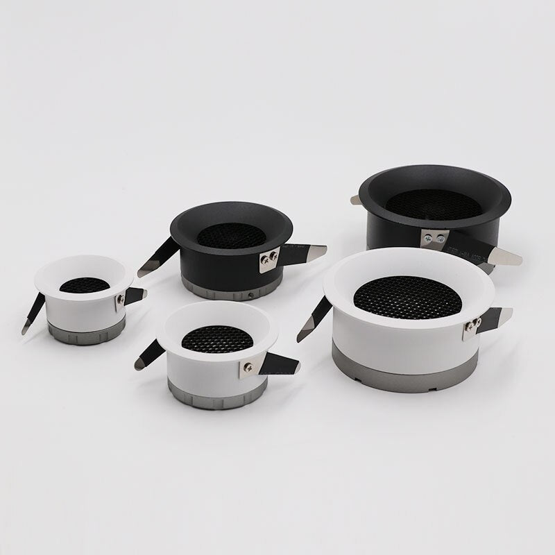 Spot moderne LED encastrable effet ruche anti-éblouissement Elvia - vue 7 sur 9