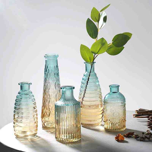Vase en verre décoratif style scandinave - vue 3 sur 10