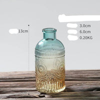 Vase en verre décoratif style scandinave