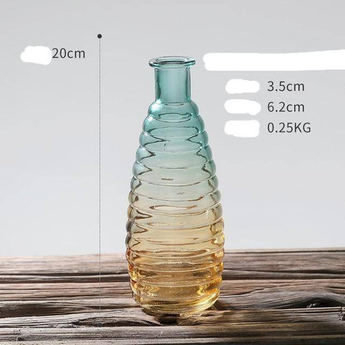 Vase en verre décoratif style scandinave - vue 8 sur 10