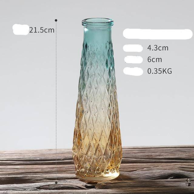 Vase en verre décoratif style scandinave - vue 8 sur 10