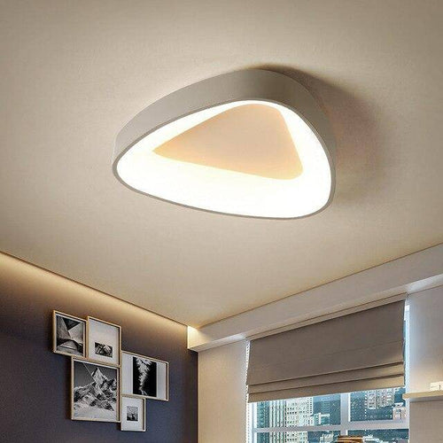 Plafonnier LED triangle arrondi Corridor - vue 3 sur 4