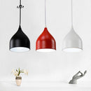 Suspension LED cône arrondi de couleurs Hanging