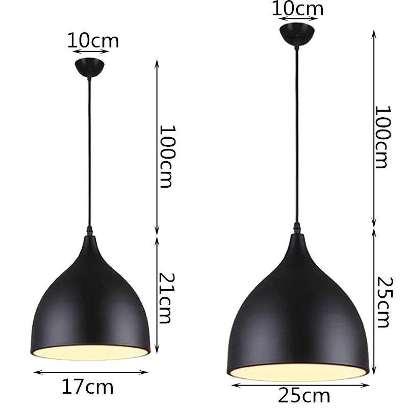 Suspension LED cône arrondi de couleurs Hanging - vue 8 sur 16