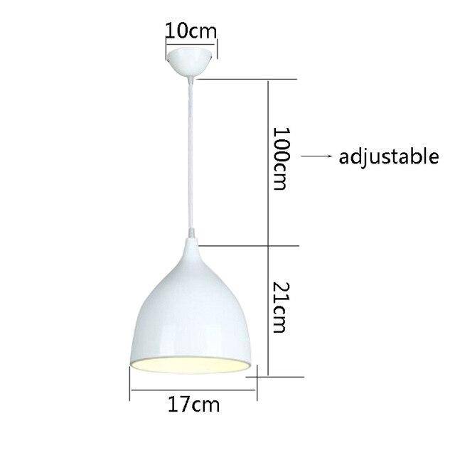 Suspension LED cône arrondi de couleurs Hanging - vue 14 sur 16