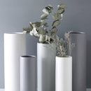 Vase en céramique design en cylindre style minimaliste