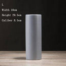 Vase en céramique design en cylindre style minimaliste