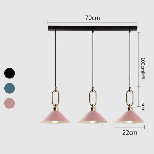 Suspension design LED conique moderne Many - vue 13 sur 12
