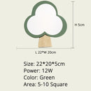 Applique murale moderne en forme d'arbre en bois Ania