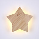 Applique murale pour enfant forme d'étoile en bois Stary