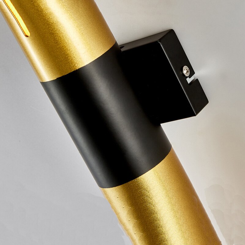 Applique murale à LED cylindrique doré Vera - vue 7 sur 8