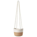 Cache-pots suspendu en osier style scandinave