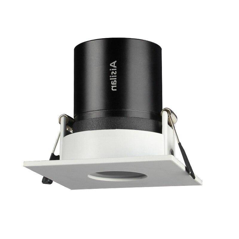 Spot rond LED encastré aux bords fins modernes - vue 3 sur 4
