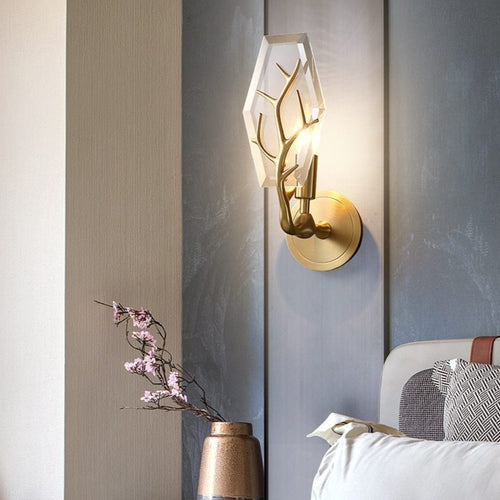 Applique murale moderne LED en forme de feuille Lifya - vue 2 sur 8