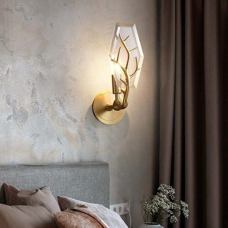 Applique murale moderne LED en forme de feuille Lifya - vue 5 sur 8