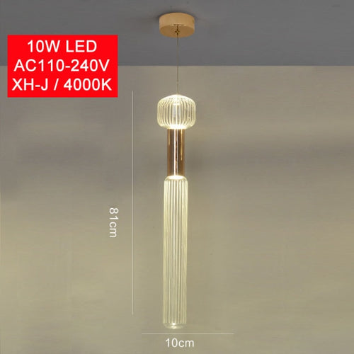 Suspension moderne LED avec différentes formes en verre Florina - vue 17 sur 34