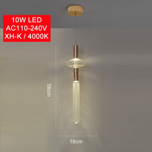 Suspension moderne LED avec différentes formes en verre Florina - vue 20 sur 34