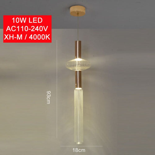 Suspension moderne LED avec différentes formes en verre Florina - vue 22 sur 34