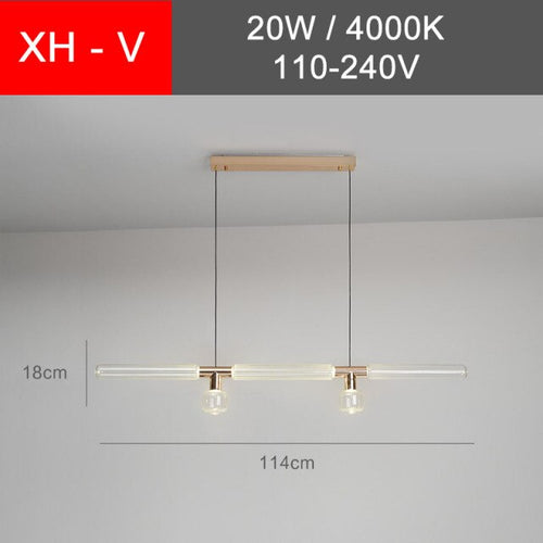 Suspension moderne LED avec différentes formes en verre Florina - vue 35 sur 34