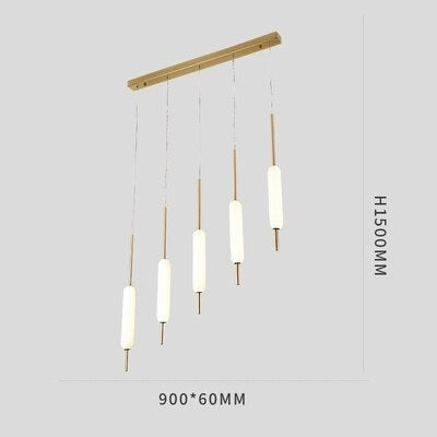 Lustre moderne avec plusieurs lumières suspendues Ritta - vue 11 sur 11