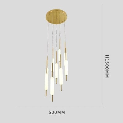 Lustre moderne avec plusieurs lumières suspendues Ritta - vue 10 sur 11