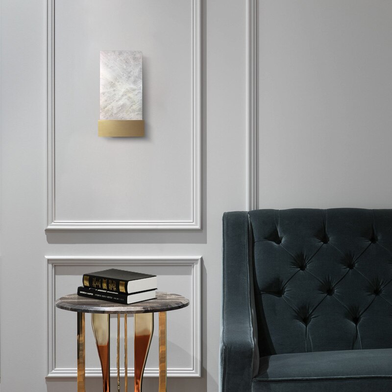 Applique murale moderne et design style marbre Wayem - vue 5 sur 7