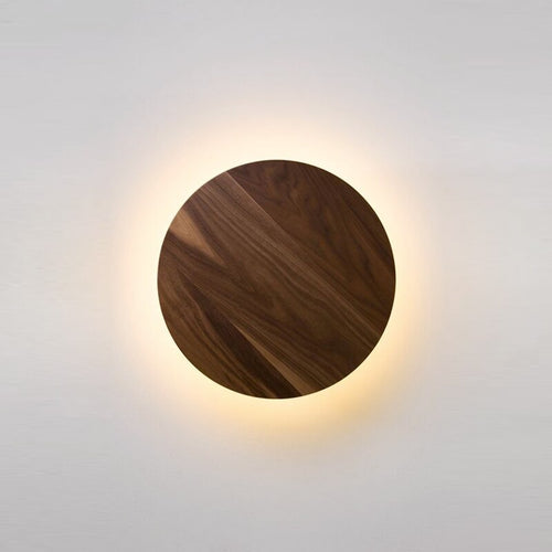 Applique murale moderne ronde en bois nordic Globe - vue 6 sur 8