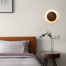 Applique murale moderne ronde en bois nordic Globe