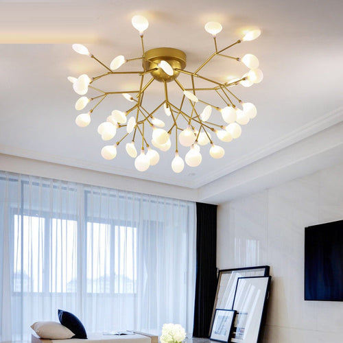 Lustre moderne LED en forme de branche lumineuse Shanna - vue 3 sur 9