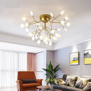 Lustre moderne LED en forme de branche lumineuse Shanna