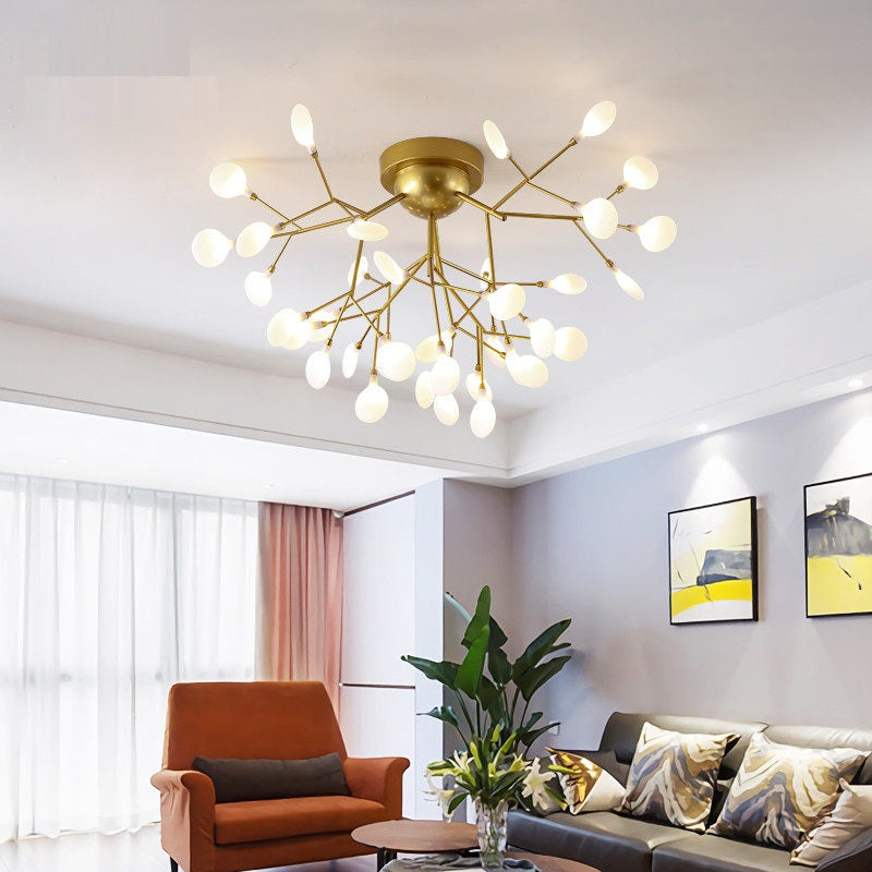 Lustre moderne LED en forme de branche lumineuse Shanna - vue 5 sur 9