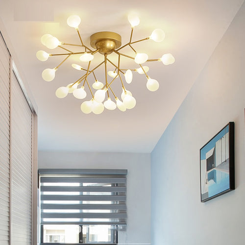 Lustre moderne LED en forme de branche lumineuse Shanna - vue 7 sur 9