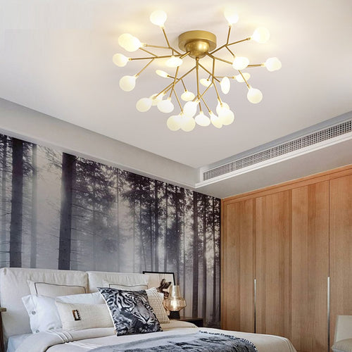 Lustre moderne LED en forme de branche lumineuse Shanna - vue 5 sur 9