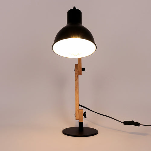 Lampe de bureau moderne en bois articulée Vaz - vue 7 sur 8